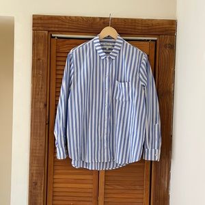Madewell Oversized striped button down